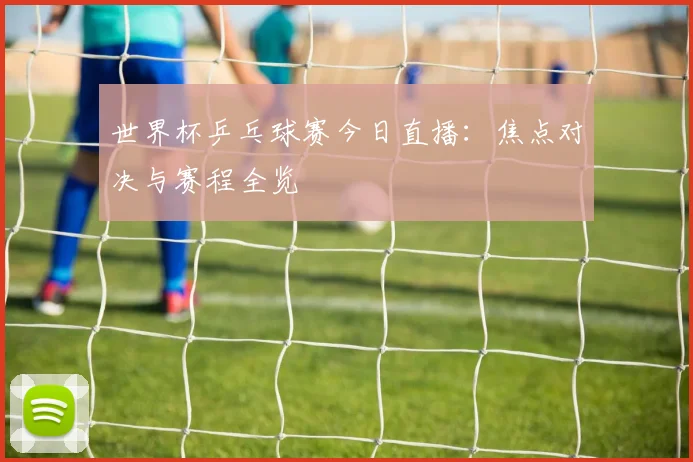 世界杯乒乓球赛今日直播:焦点对决与赛程全览